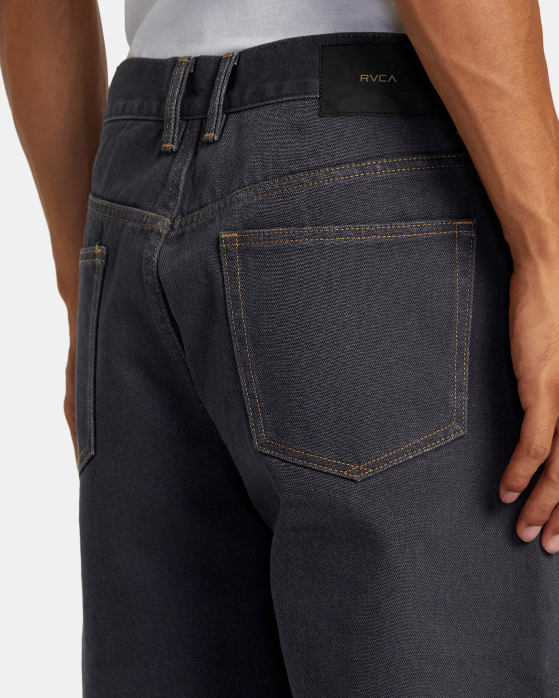 Rvca Skate Denim Garage Blue