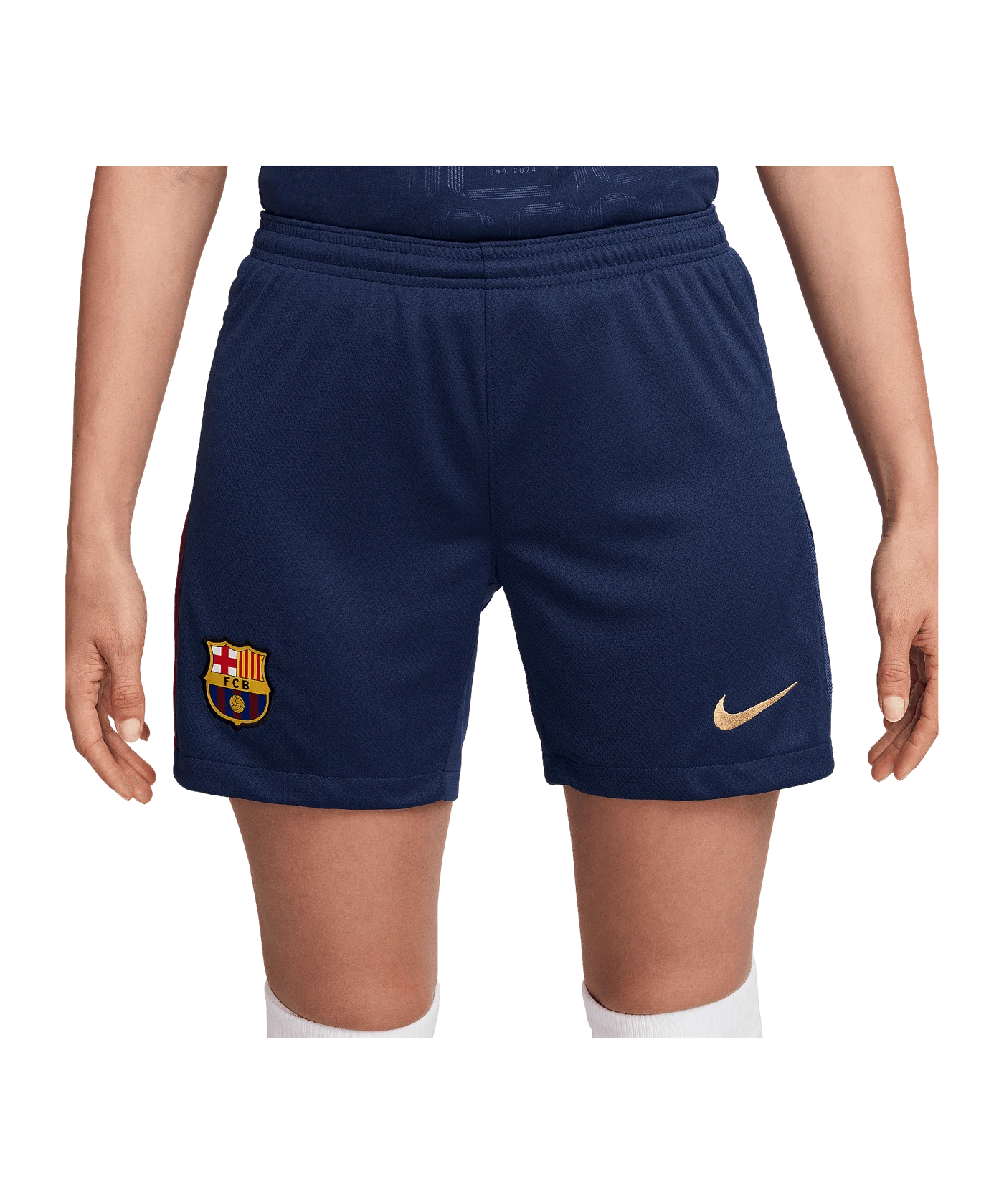 Nike FC Barcelona Short Home 2024/2025 Damen Blau F410