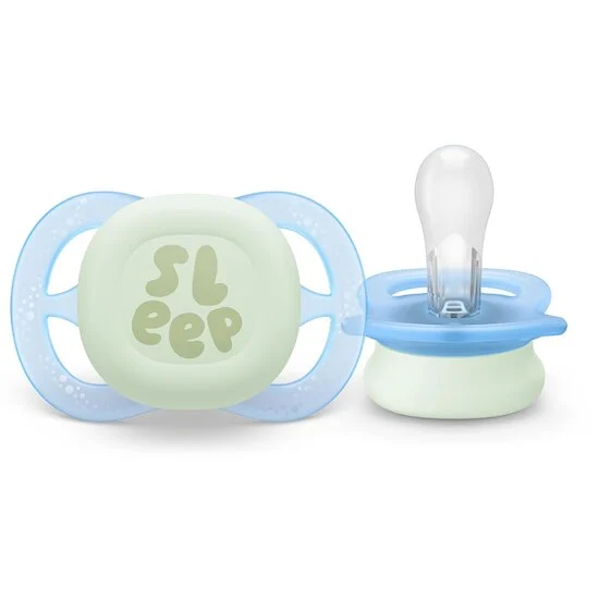 Lot de 2 sucettes ultra start fluorescentes   0-2 mois   de               Philips AVENT