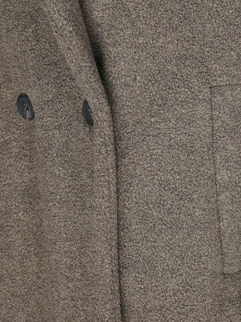 PENN&INK Mantel in Felloptik  braun