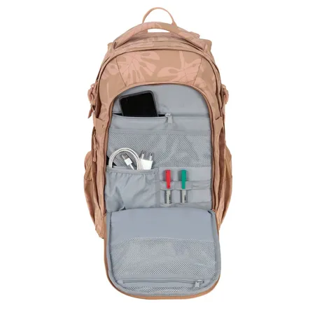 Lässig Schulrucksack - BOLD Origin Leaves, Karamell