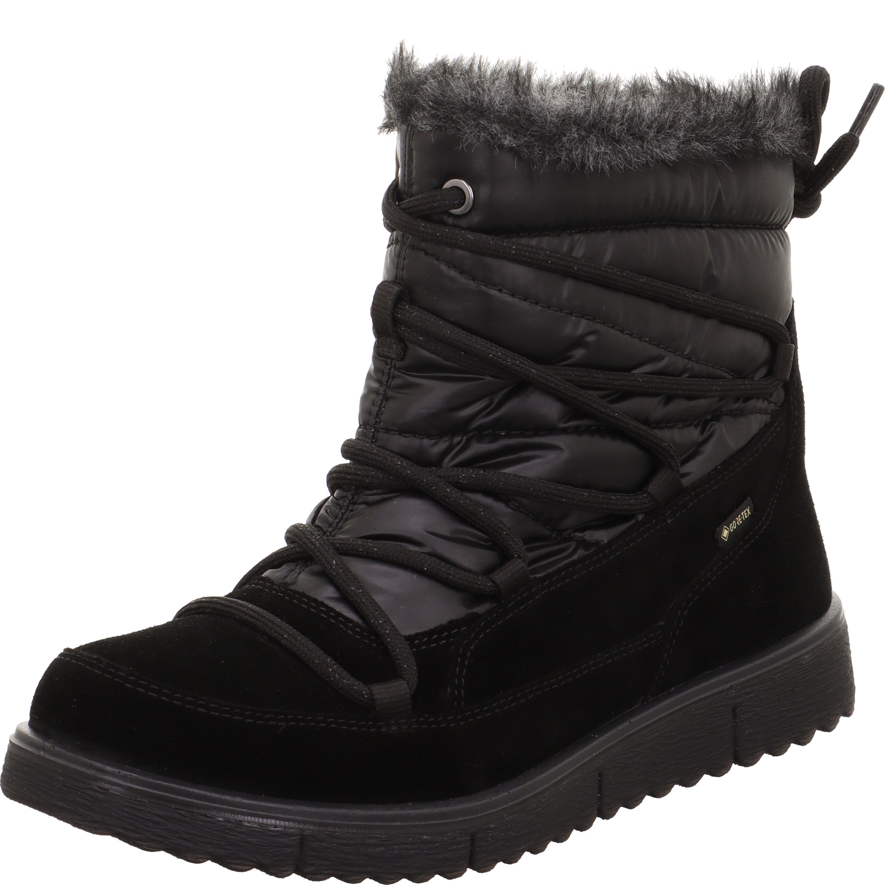 legero CAMPANIA Damen  Stiefelette mit Schnellverschluss - Farbe: Schwarz - Größe: 4.5