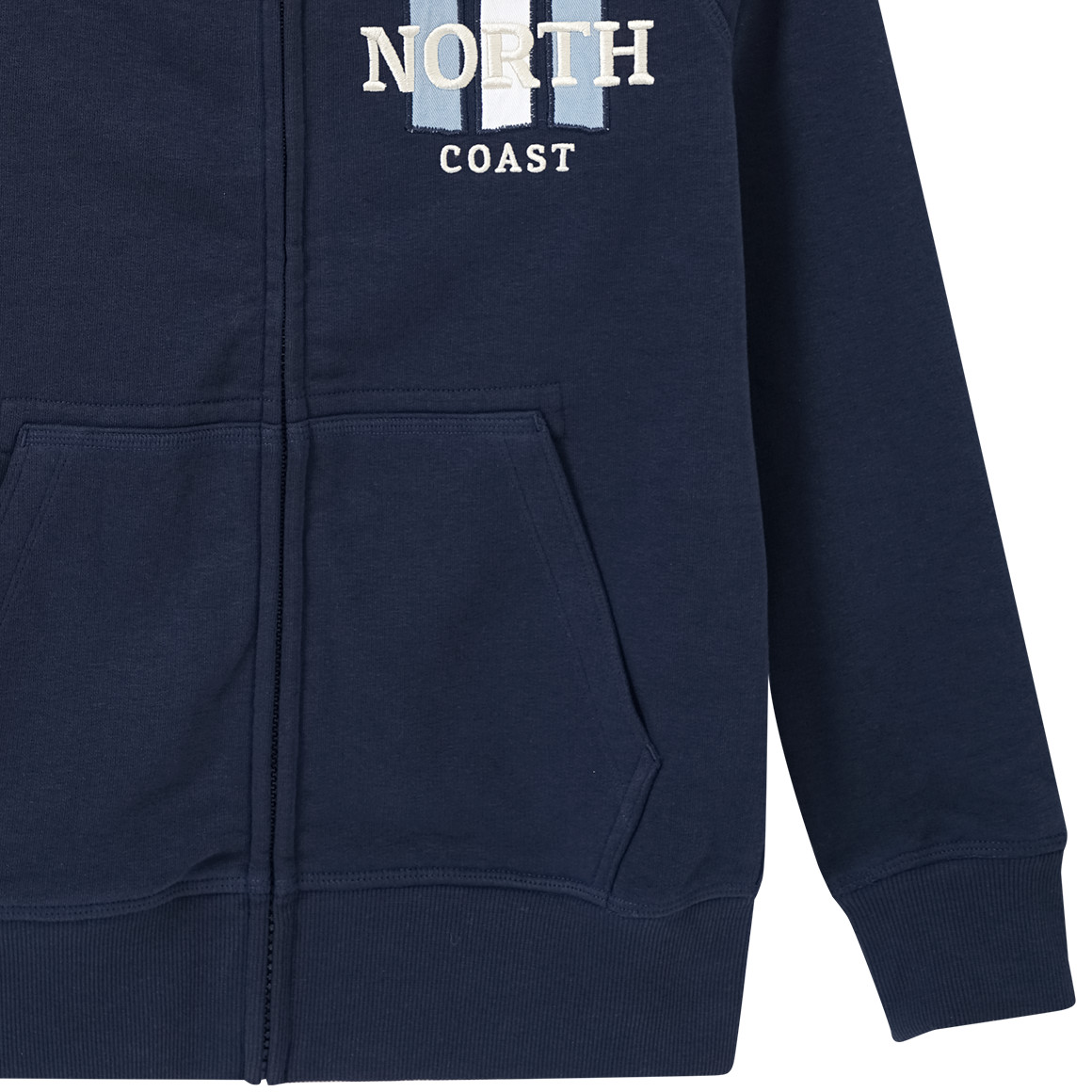 Yigga Jungen Sweatjacke mit Bio-Baumwolle dunkelblau