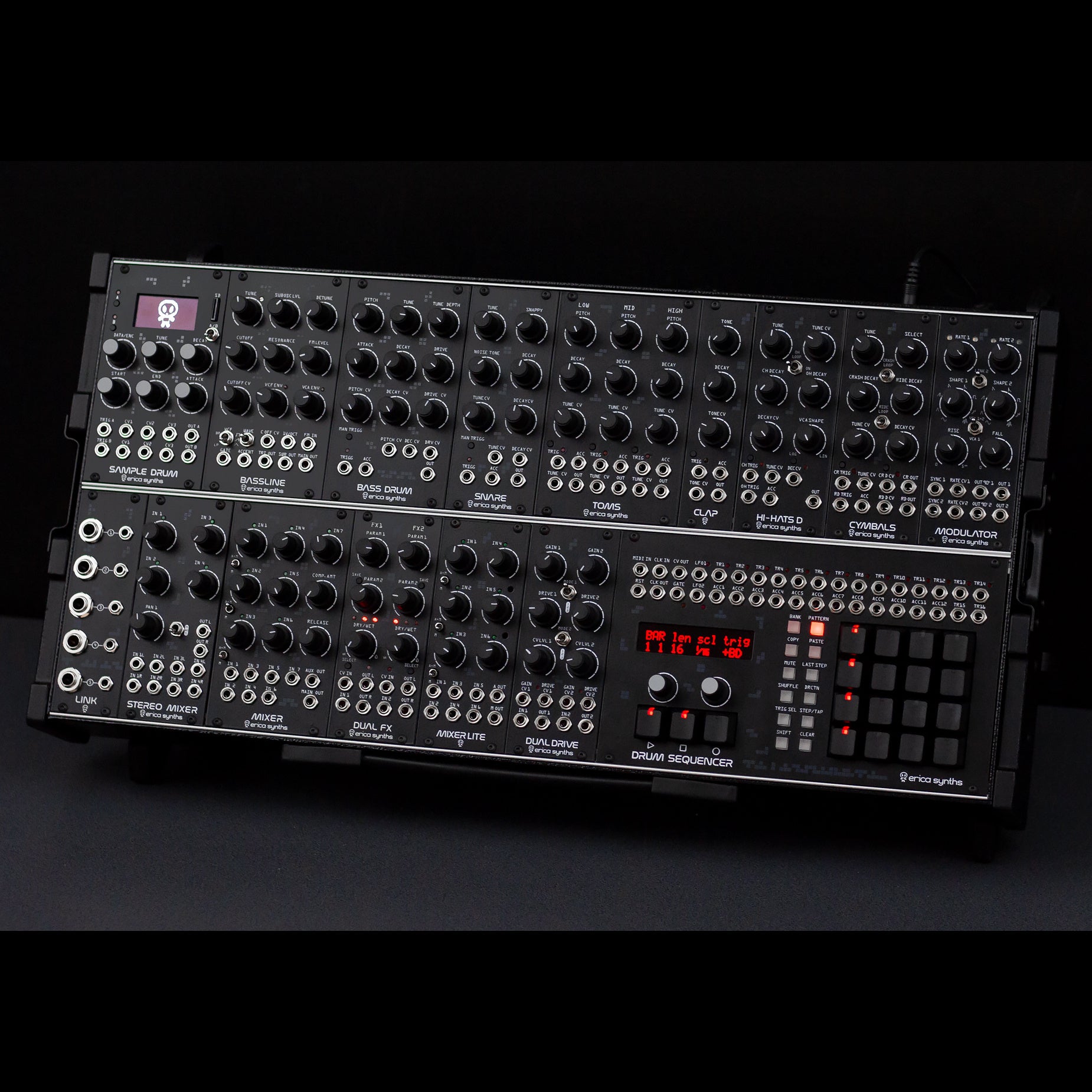 Erica Synths Techno System eurorack synthesizer