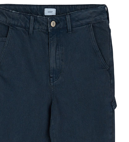 Grunt Jeans - Worker - Schwarz/Blau