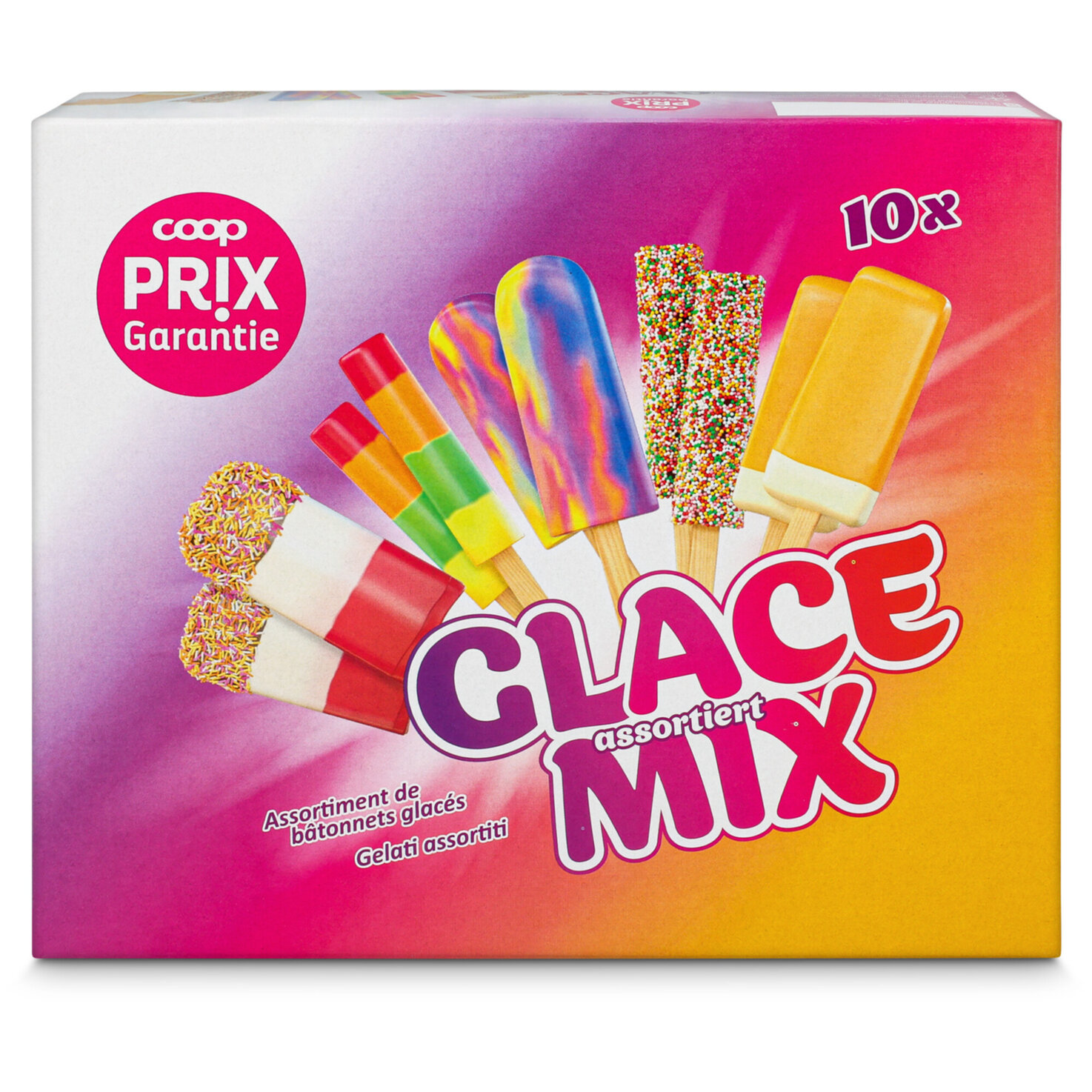 Prix Garantie Glacemix 10er