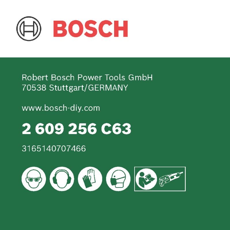 Bosch 2609256C63 BIM INVALZAAGBLAD “HARDWOOD“