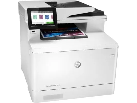 HP Color LaserJet Pro MFP M479fdw - Multifunktionsprinter - farve - laser - Legal (216 x 356 mm) (original) - A4/Legal (medie) - op til 27 spm (kopiering) - op til 27 spm (udskriver) - 300 ark - 33.6 Kbps - USB 2.0, LAN, Wi-Fi(n), USB vært