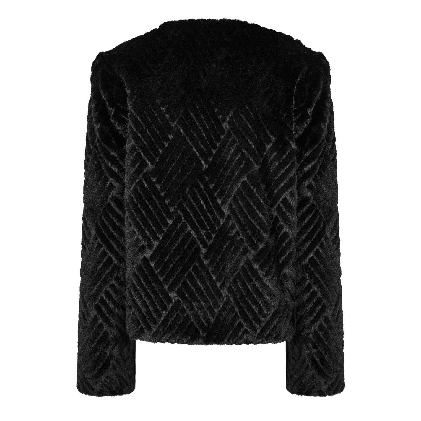 Biba Clipped Faux Fur Jacket