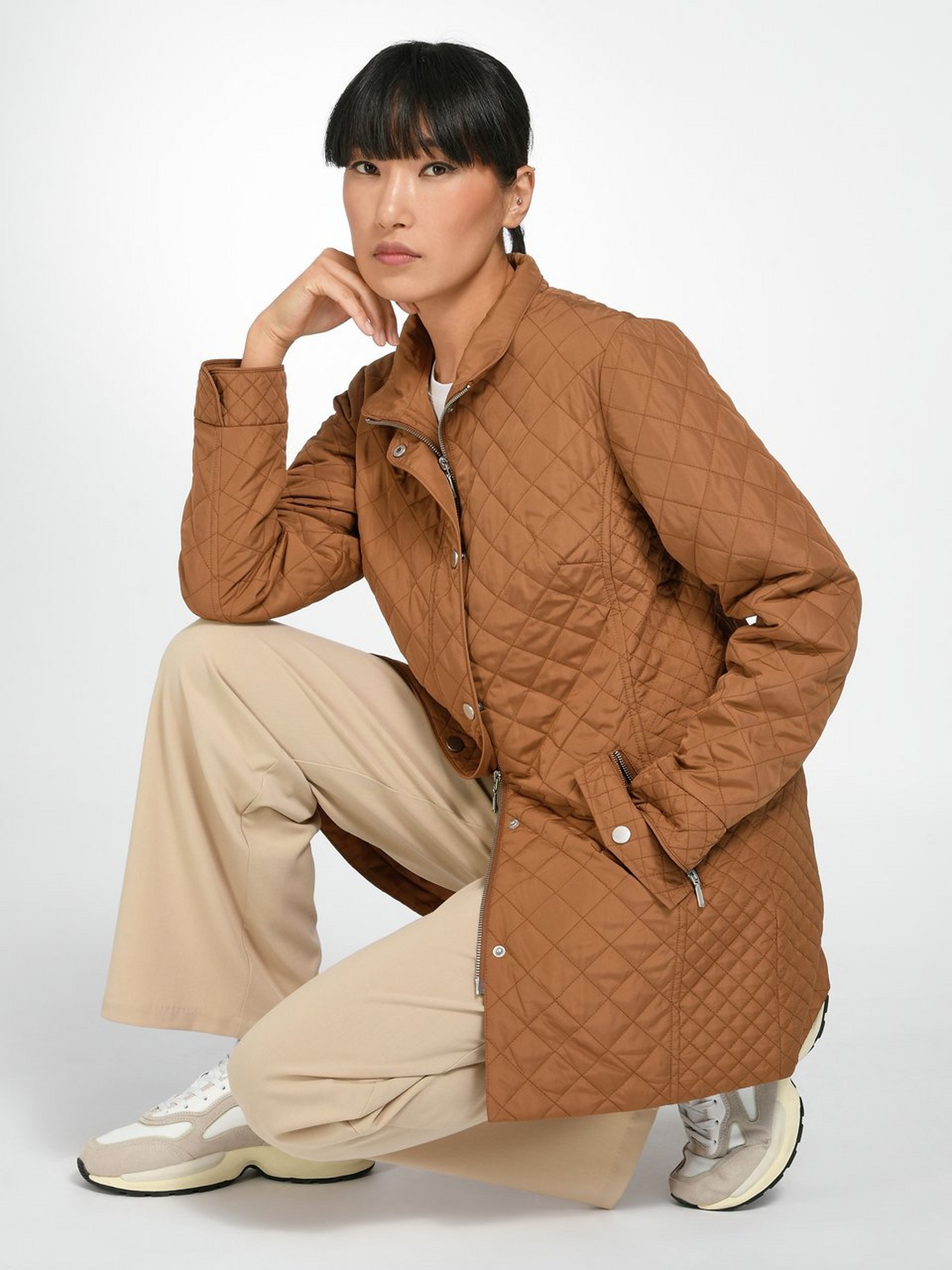 Long-Steppjacke