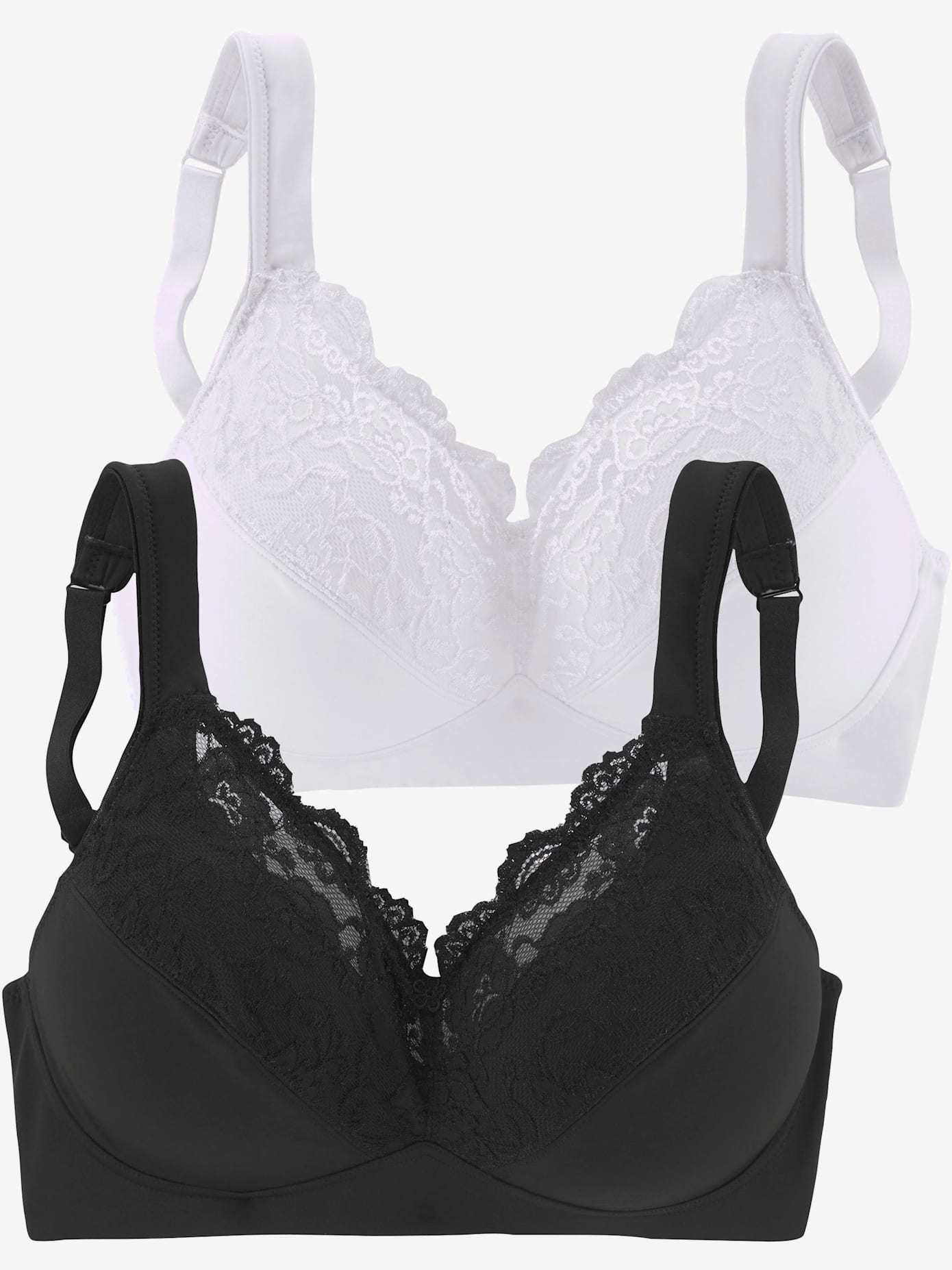 Soutien-gorge doux soutien-gorge sans armatures. broderie intemporelle