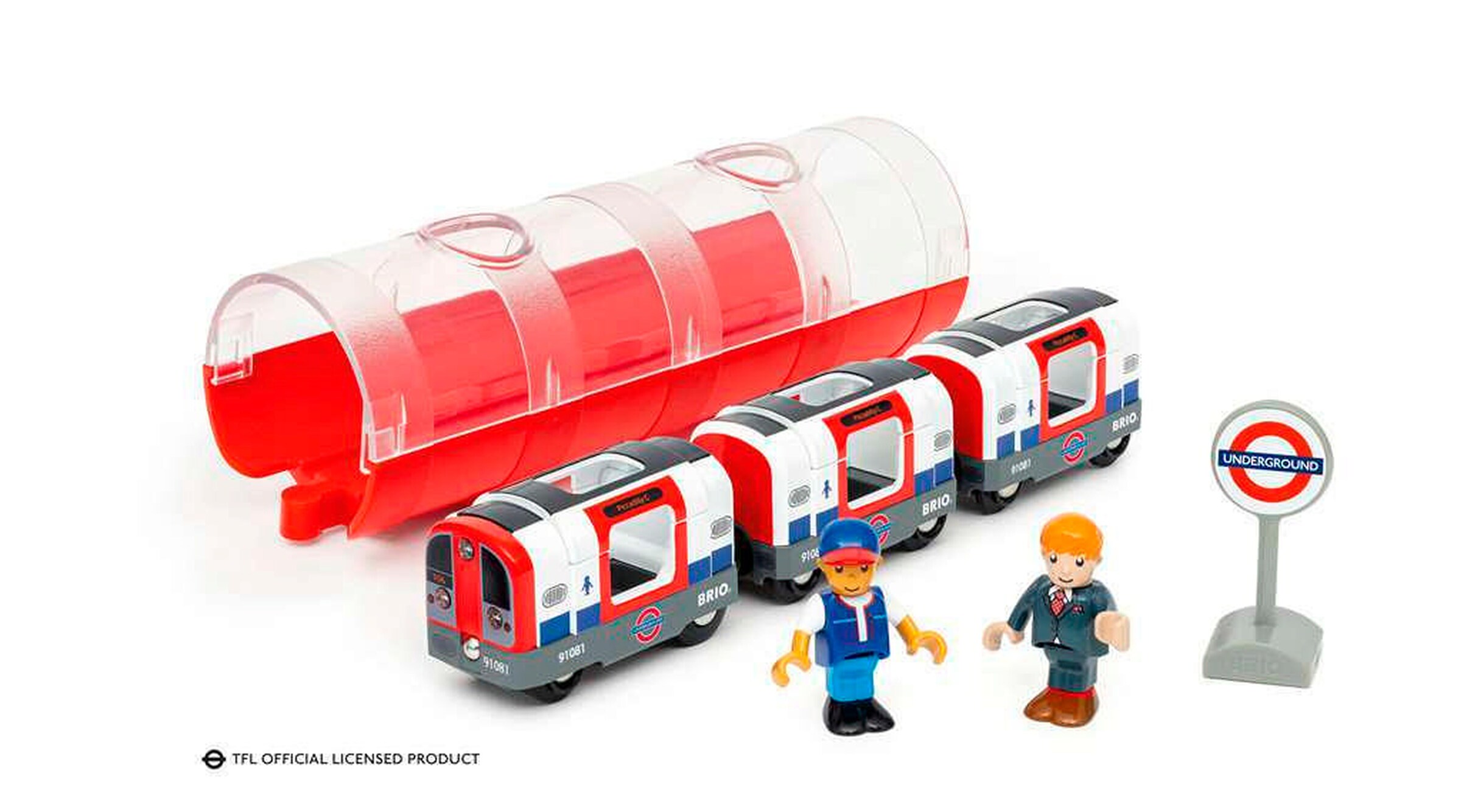 BRIO Londoner U-Bahn mit Licht und Sound