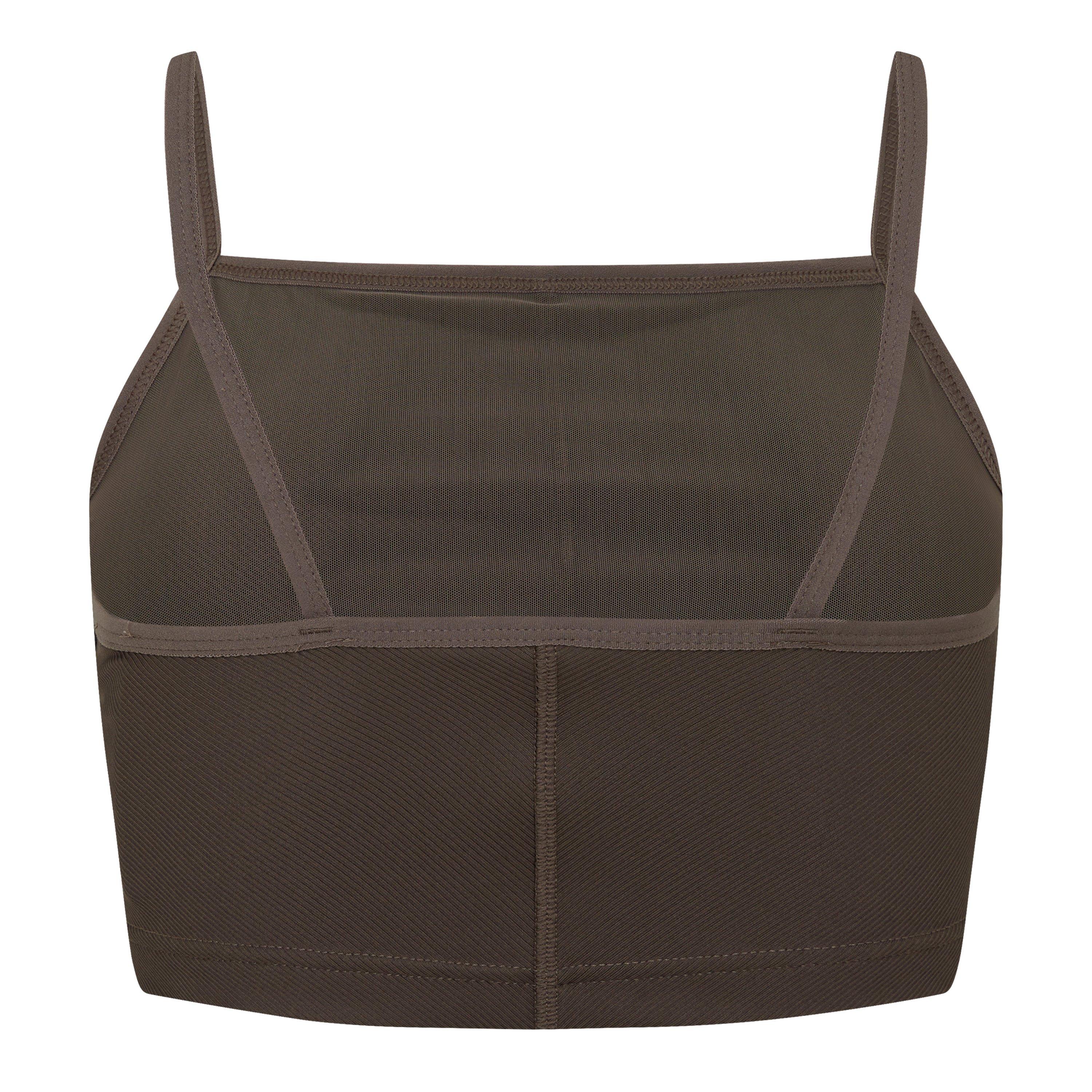 Reebok Yoga Rib Crop Top Womens