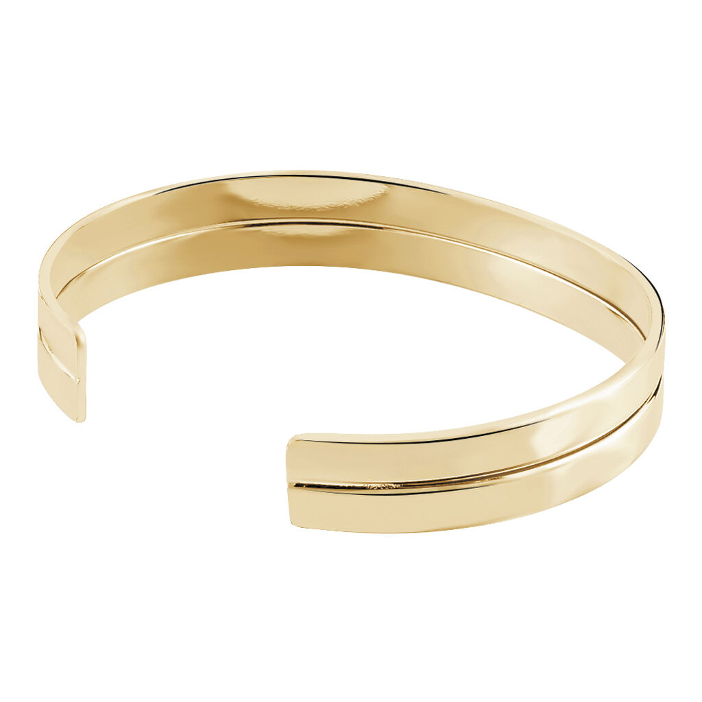 Bracelet Jonc Jeanne-lise Plaqué Or Jaune