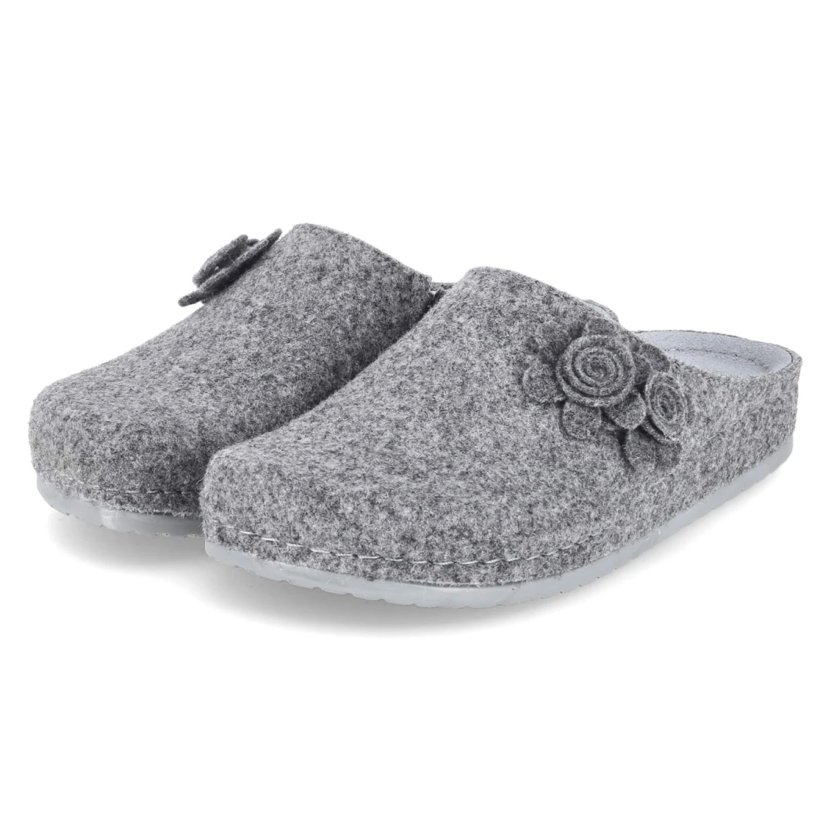 KaerlekPantoffeln NANA - grey