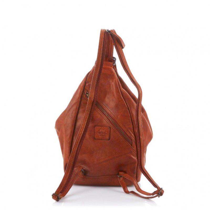 Bear Design Rugtas-Schoudertas Hannie Cognac