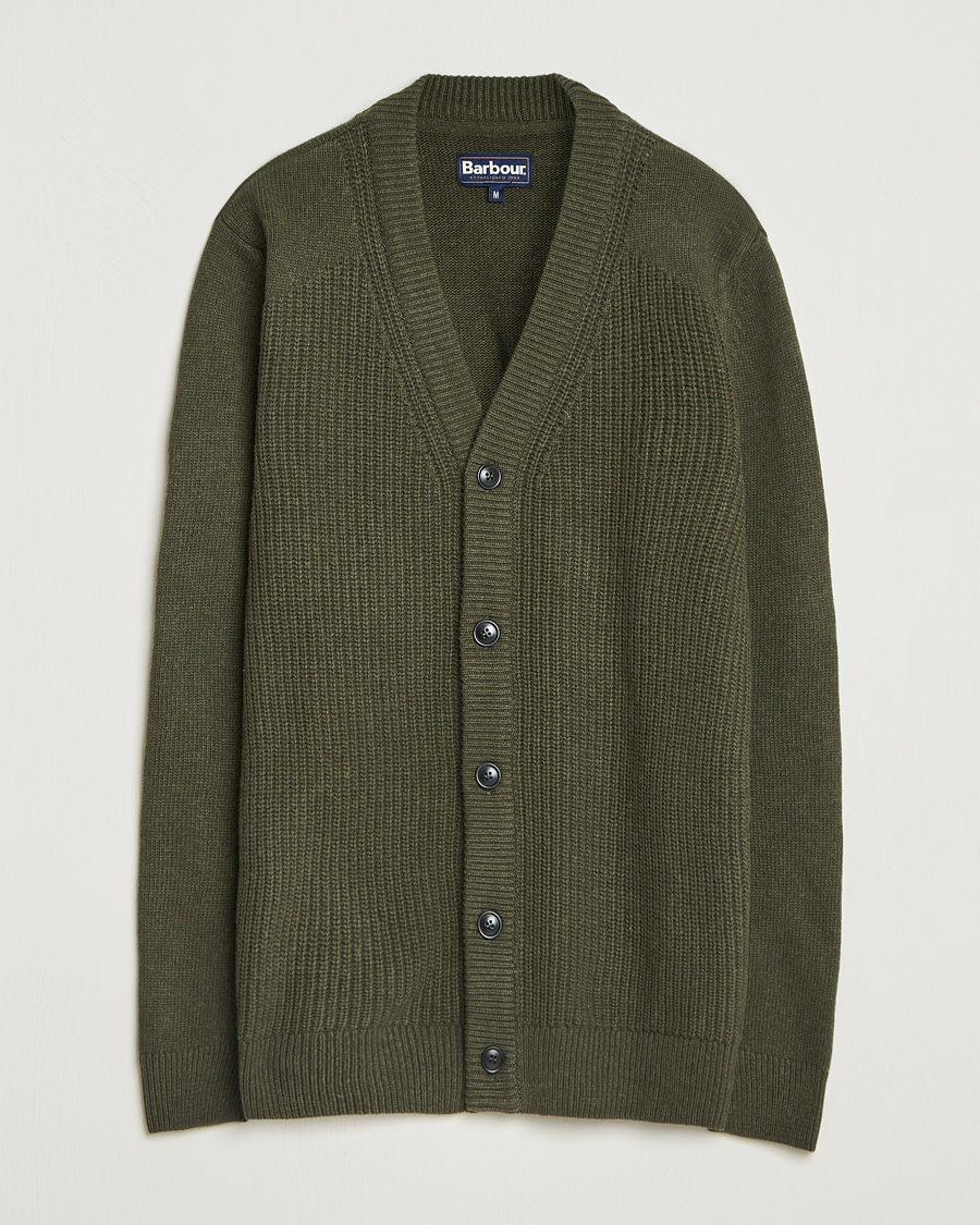 Barbour Lifestyle Mainland Knitted Cardigan Olive