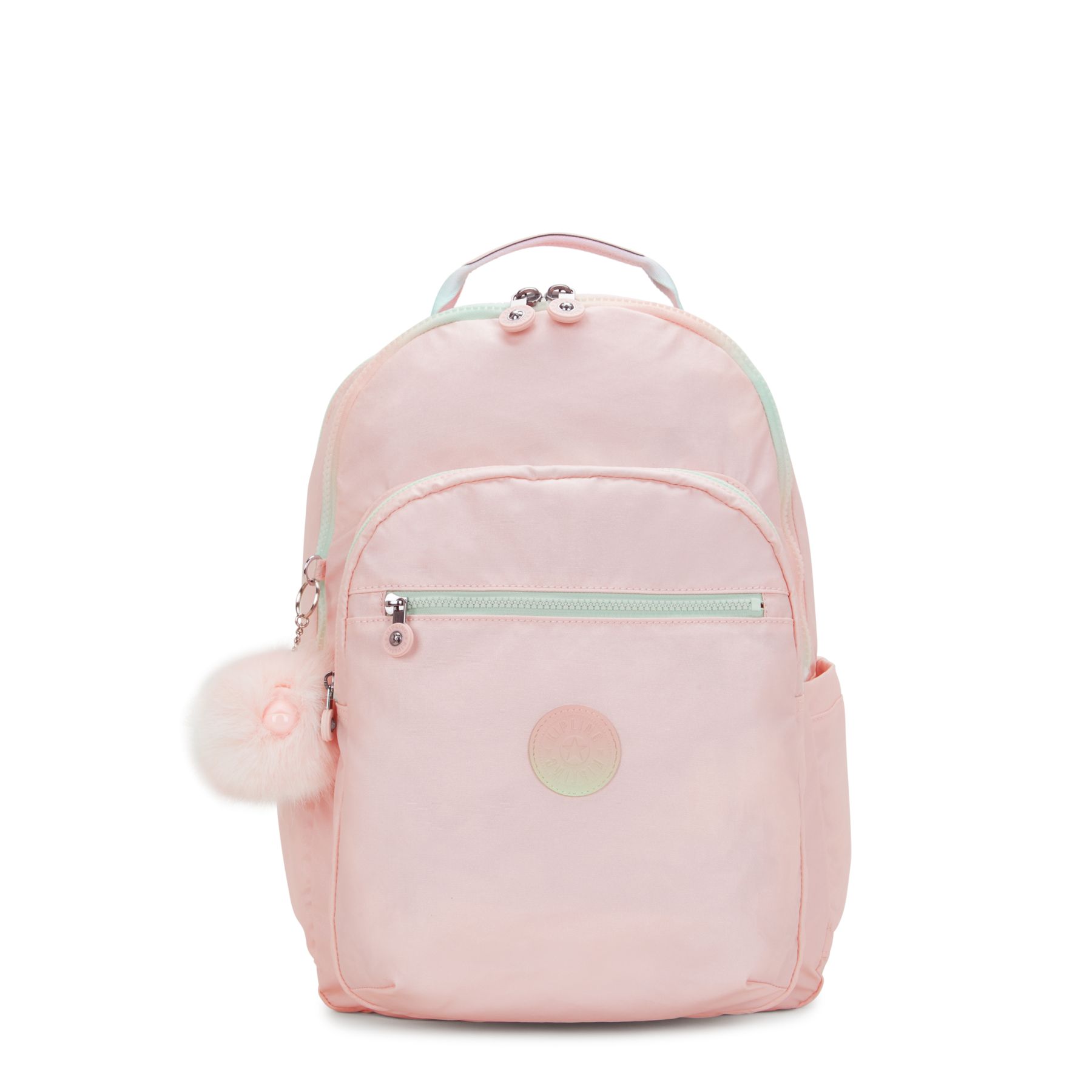 SEOUL COLLEGE Grand sac à dos avec compartiment séparé pour ordinateur portable - Blush Metallic