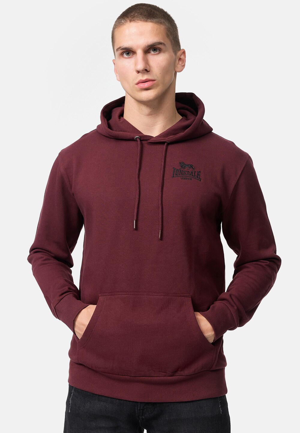 Lonsdale Herren Kapuzensweatshirt normale Passform TALMINE