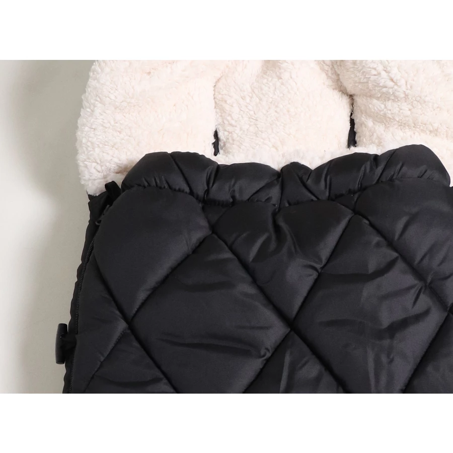 Kaiser Winterfußsack HOODY 2.0 blackcreme