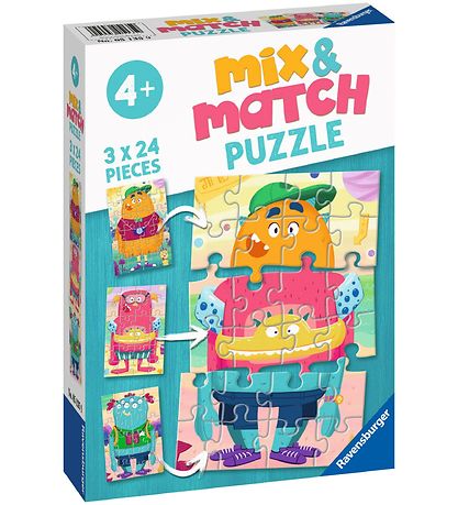 Ravensburger Puzzlespiel - 3x24 Teile - Mix & Match