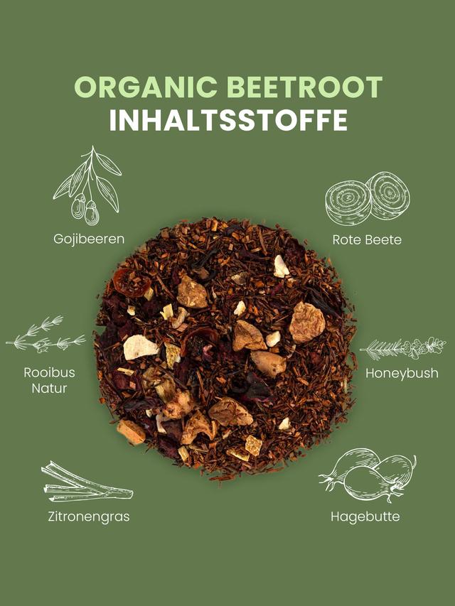 Rooibostee BIO Rote Beete-Orange, 100 g, lose
