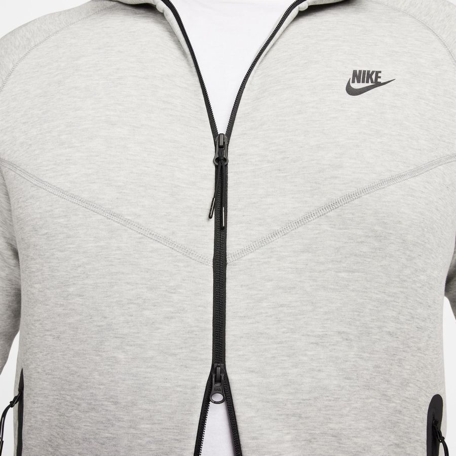 Nike Sweat à Capuche NSW Tech Fleece 24 FZ - Gris/Noir