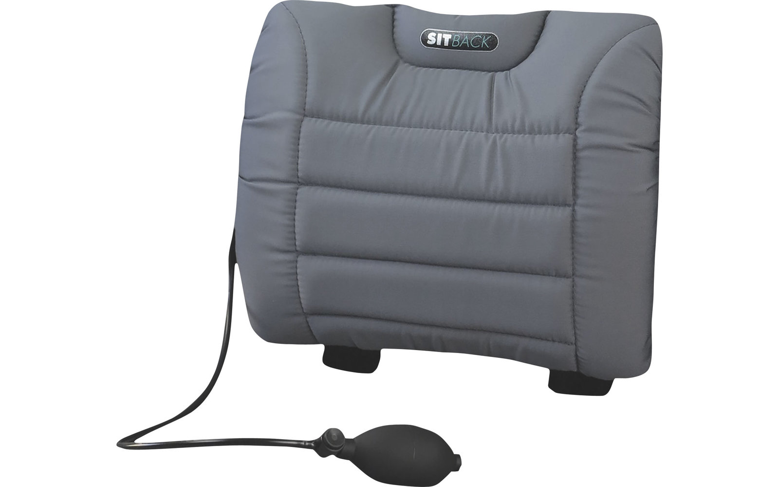 Sitback Air Living Fahrzeug Rückenkissen 31 x 26 cm Grau