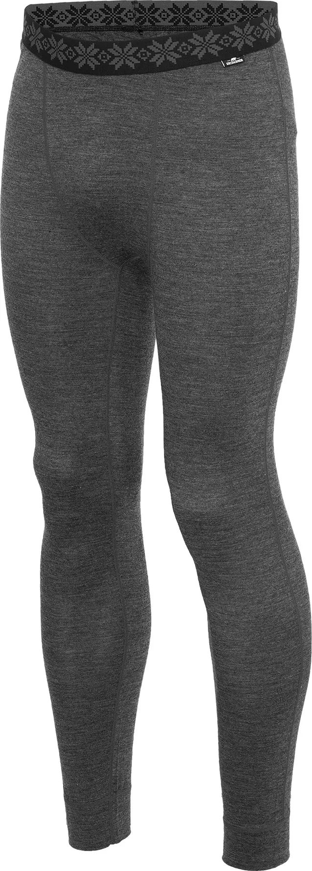 Gridarmor Viks Wool Undertøy Longs Men Dk. Greymelange