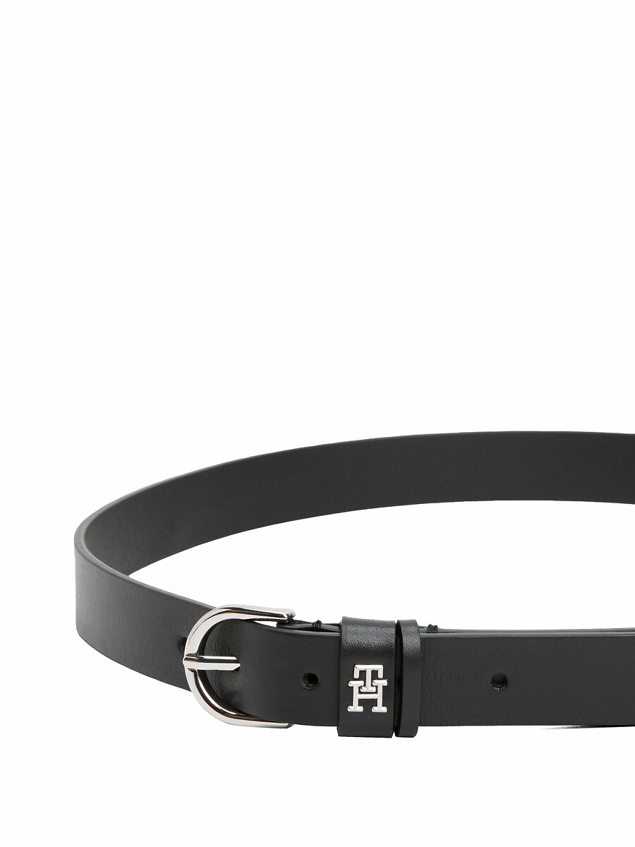 TOMMY HILFIGER<br>Cinto de couro sem esforço de 2,5 cm