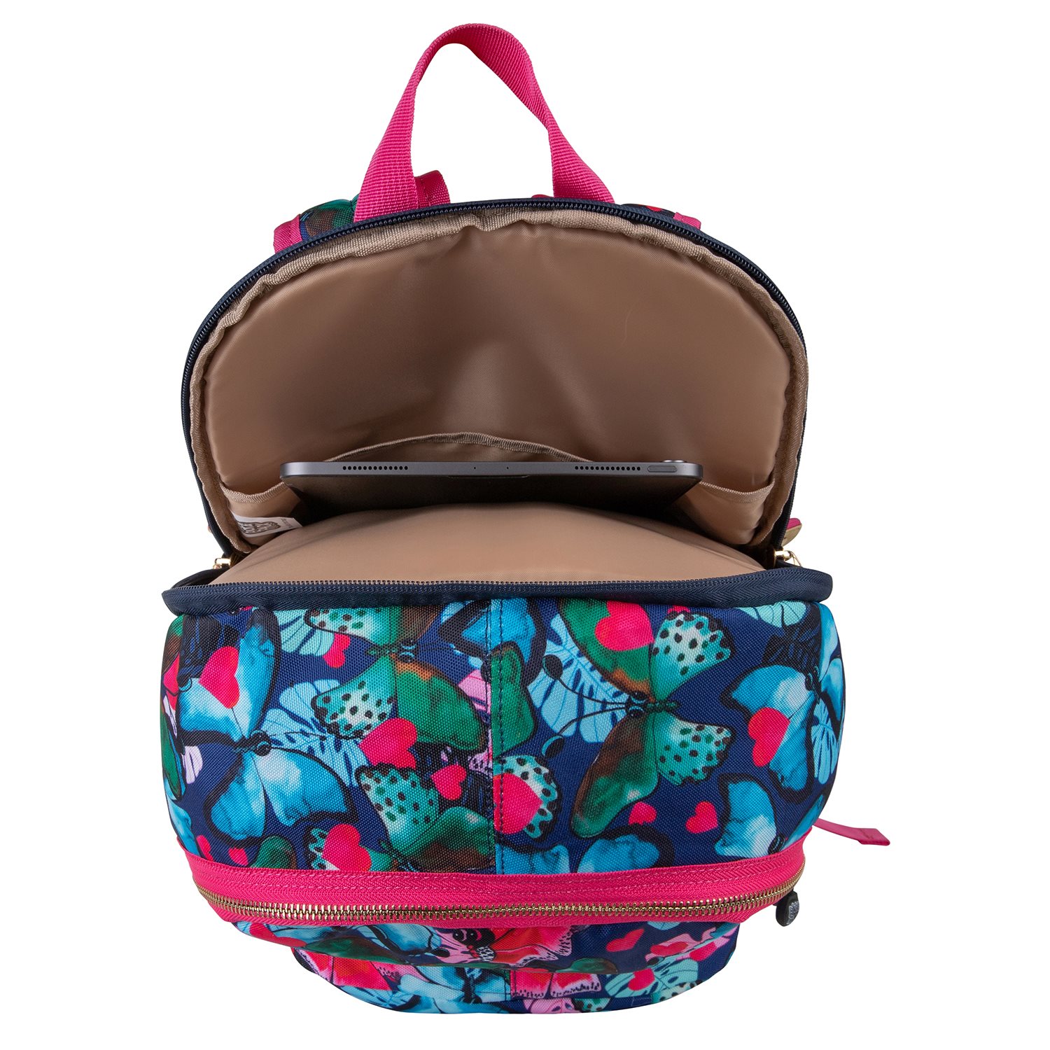 Pick & Pack Beautiful Butterfly Backpack L navy