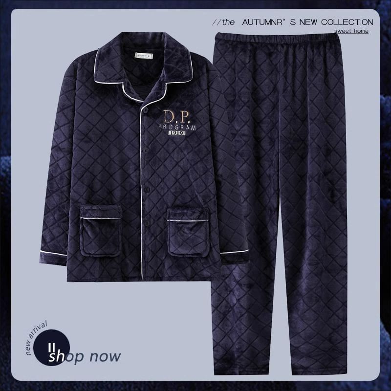 Dazzli - Pyjamaset met contrasterende letters