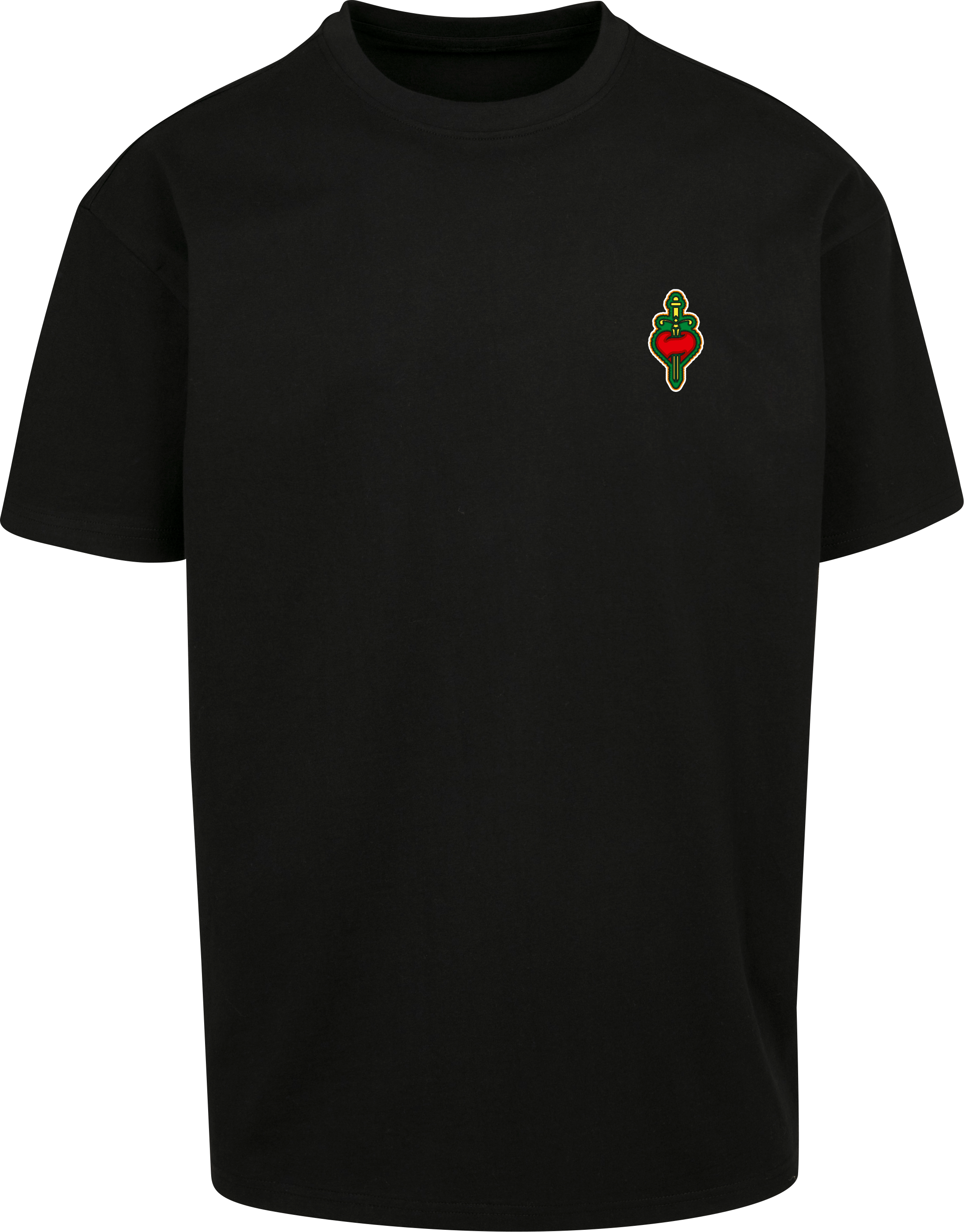 Mister Tee Santa Monica Oversized T-Shirt Schwarz