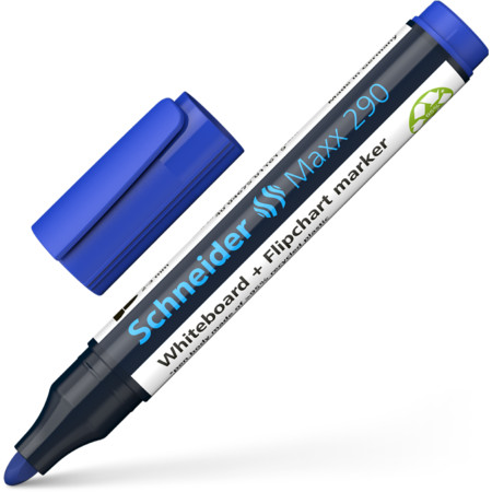 Schneider Maxx 290 Whiteboard- und Flipchart-Marker - blau - 2-3 mm