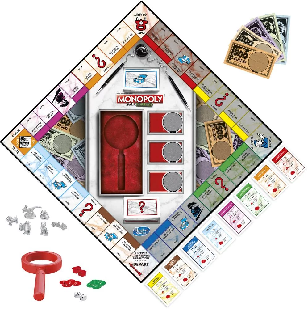 MONOPOLY FAUX BILLETS