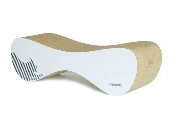 Griffoir pour chats VIGO 71 x 25 x 21 cm Blanc 3084