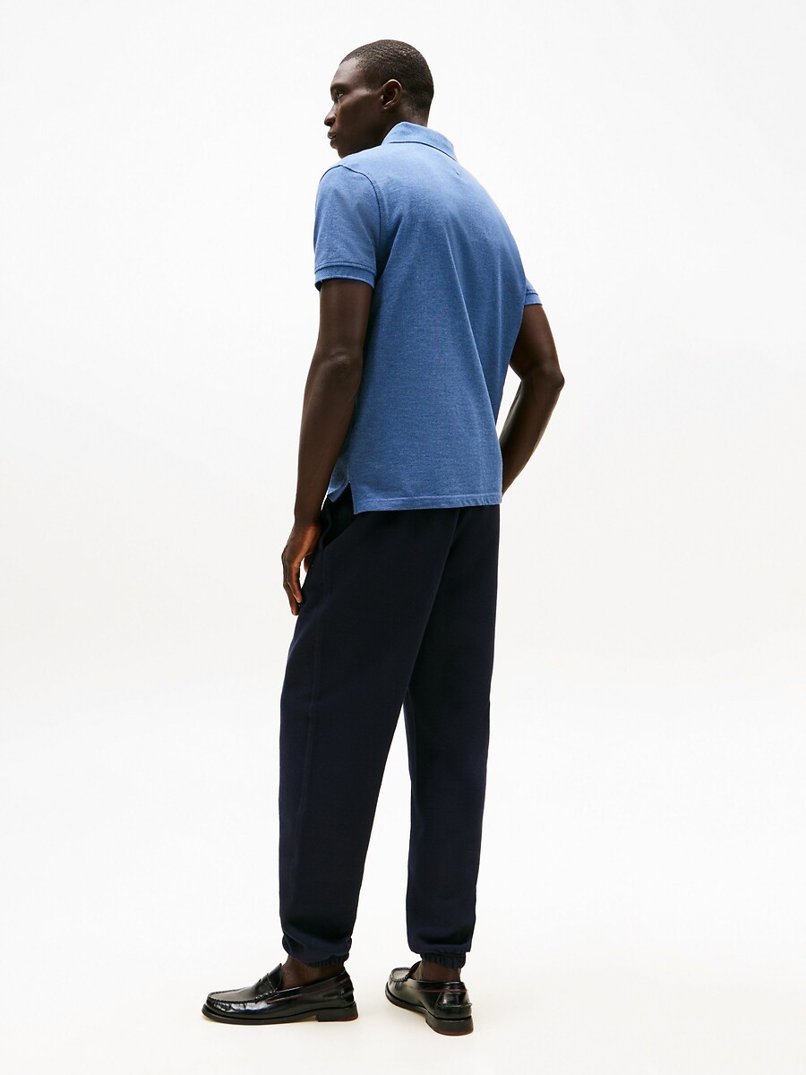 TOMMY HILFIGER<br>Polo reta e elástica, 2 botões