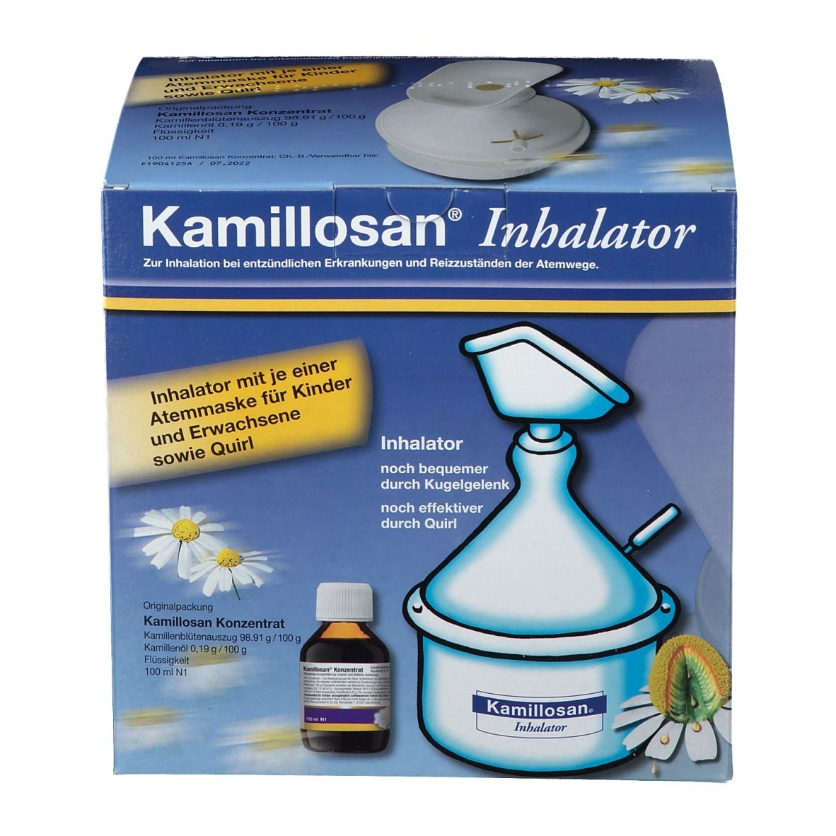 Kamillosan® Konzentrat + Inhalator