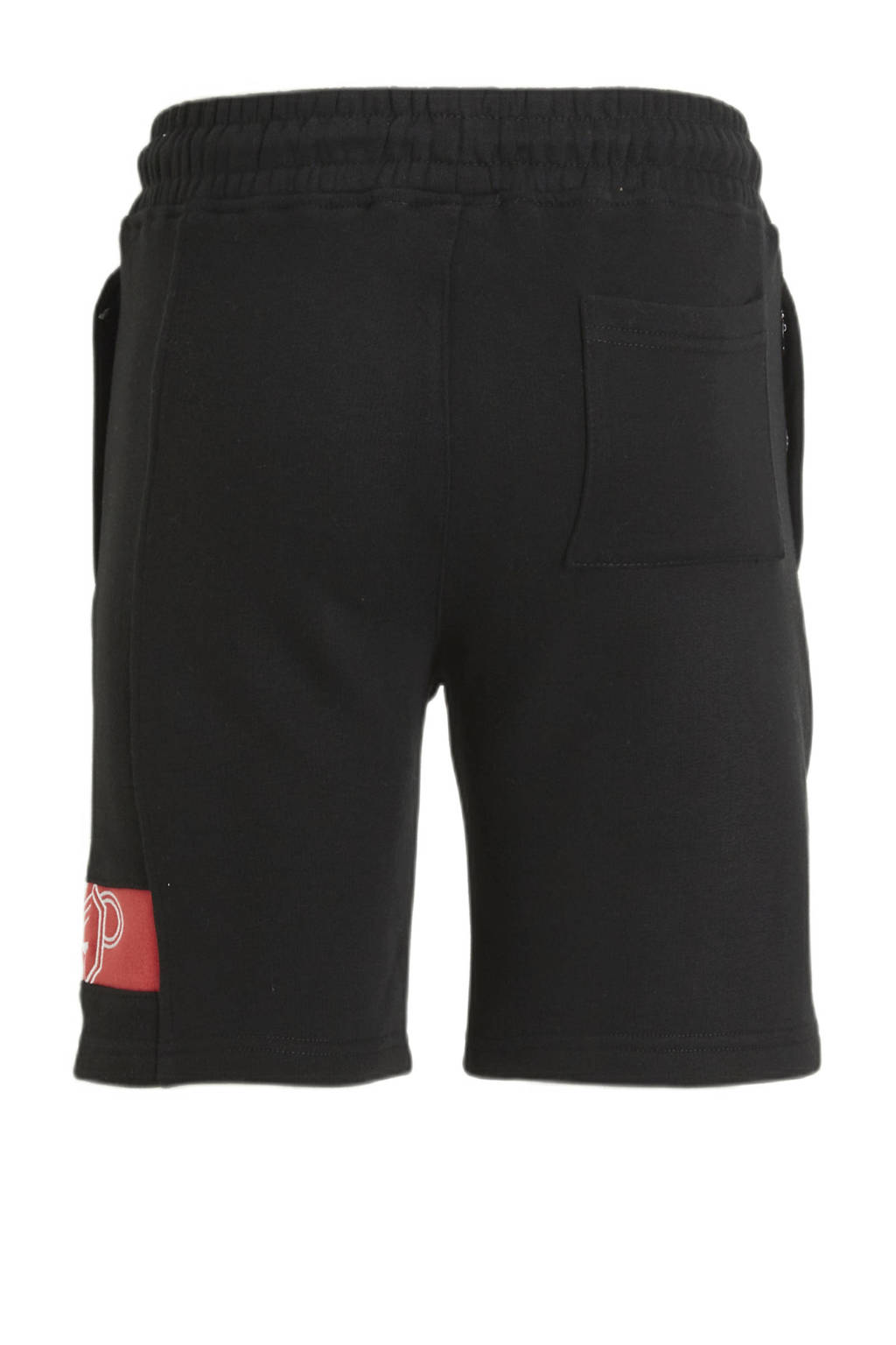 BLACK BANANAS regular fit short JR.COMMANDER zwart