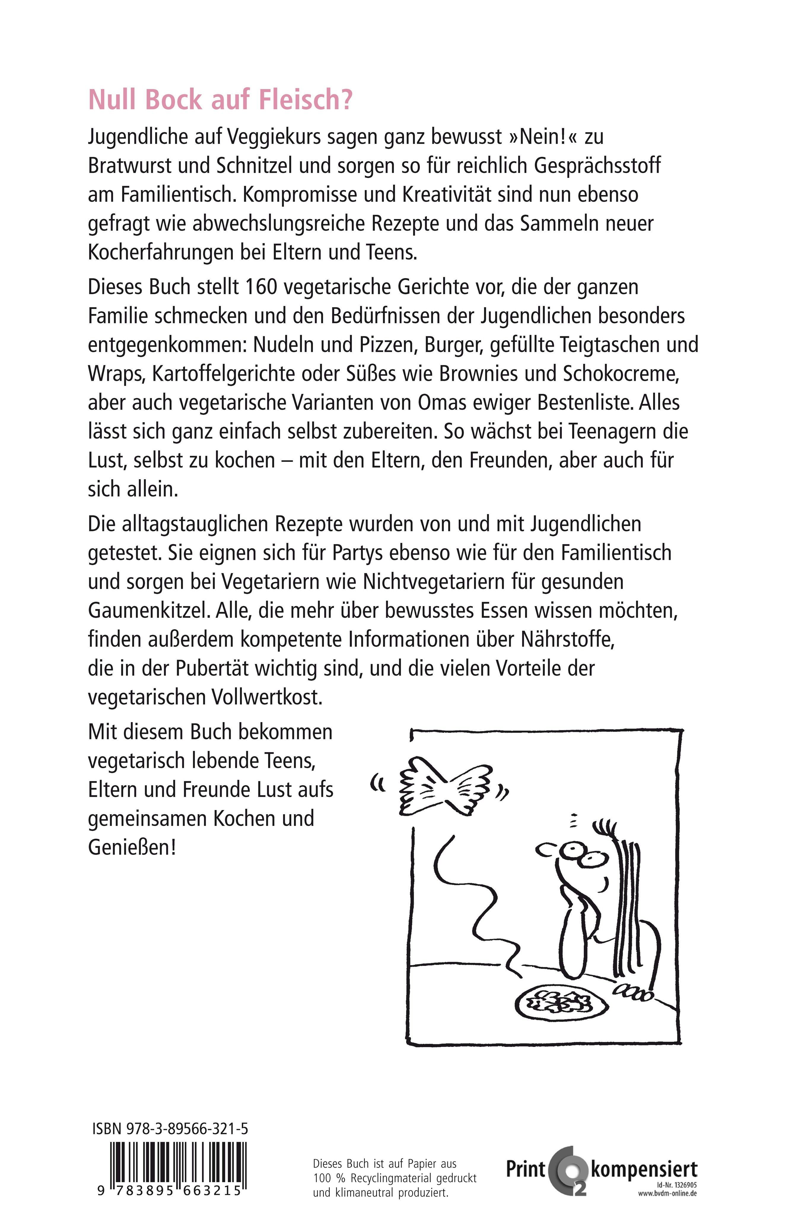 Teenager auf Veggiekurs