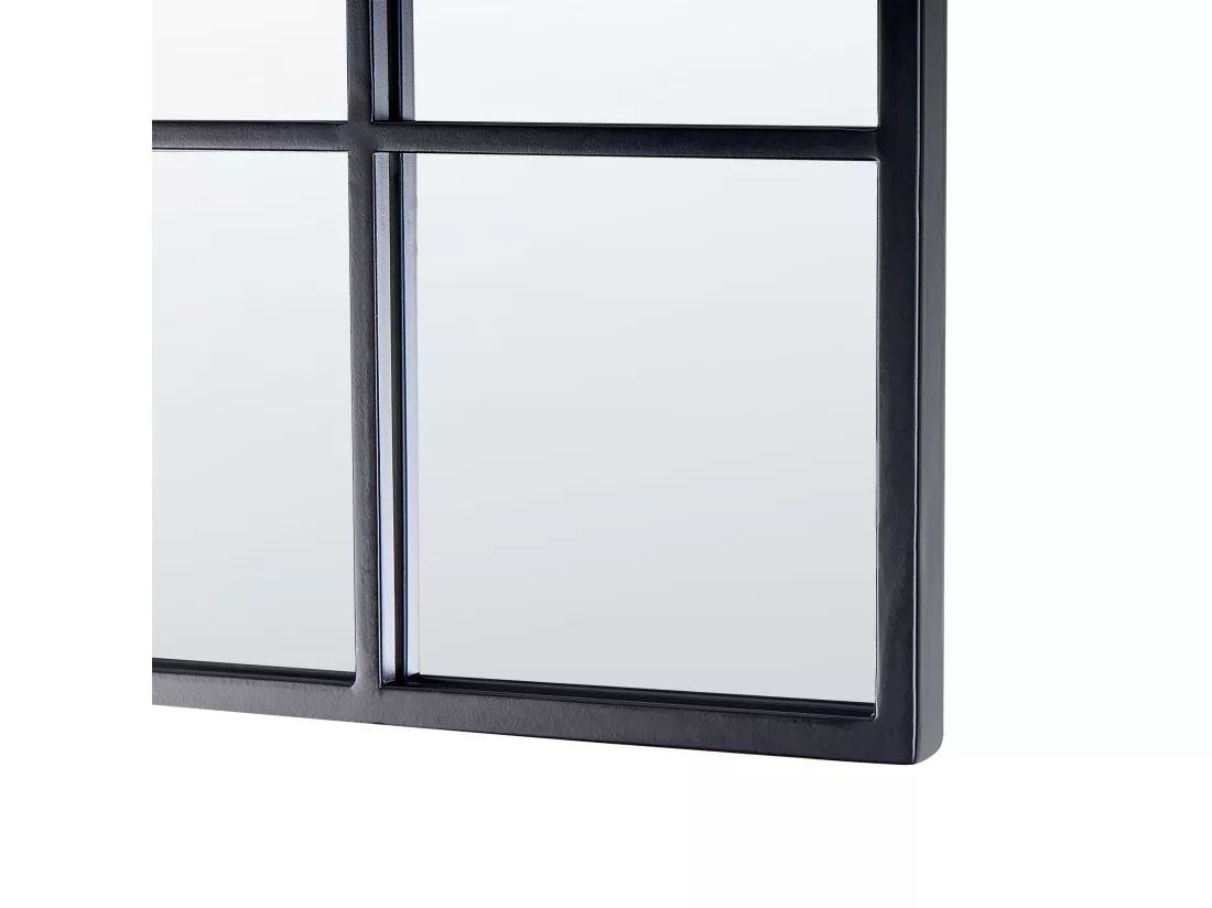 Miroir BROUAGE 40 cm 120 cm Métal Noir
