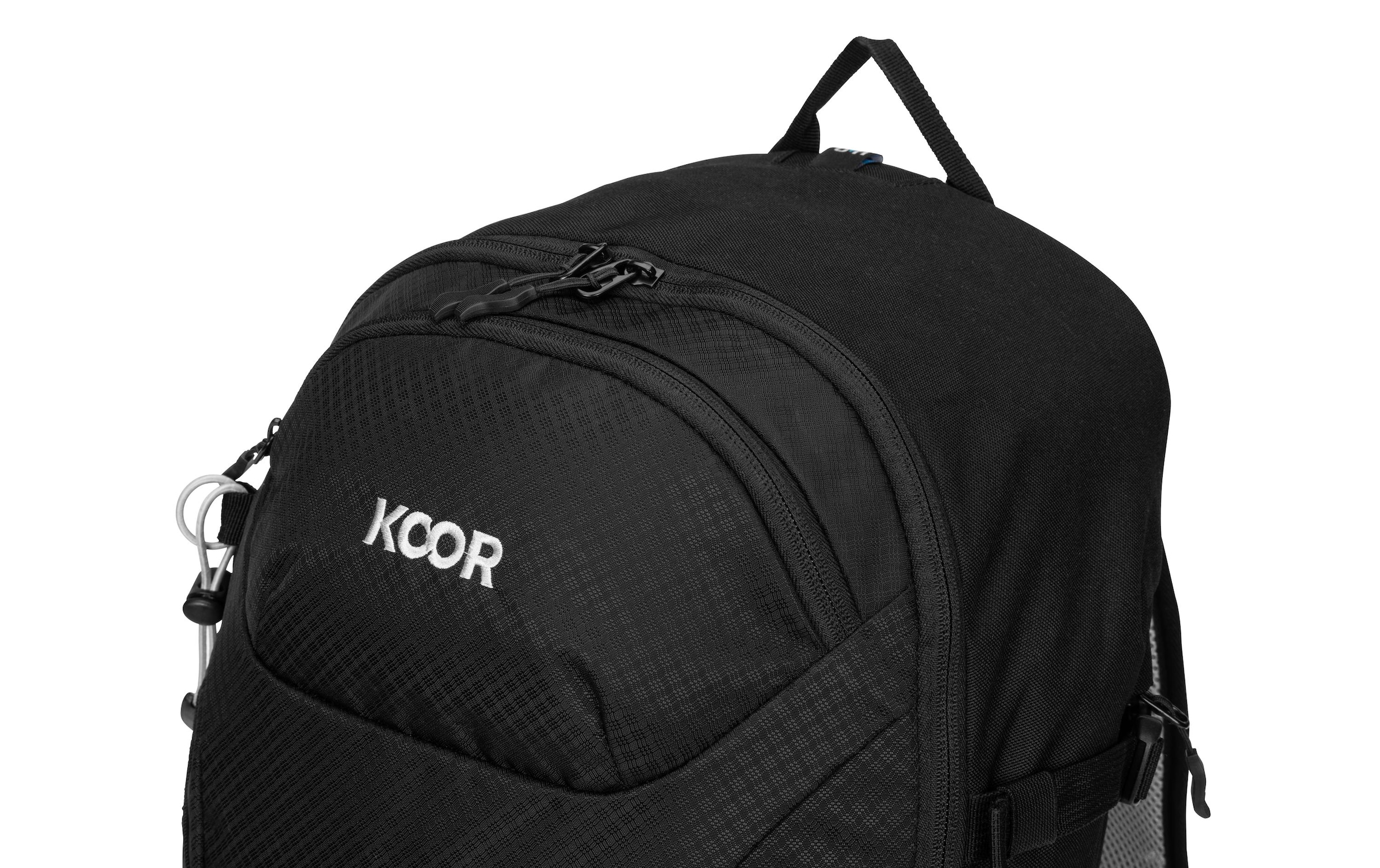 KOOR Wanderrucksack »Pilloon 24 + 4 l, Schwarz«