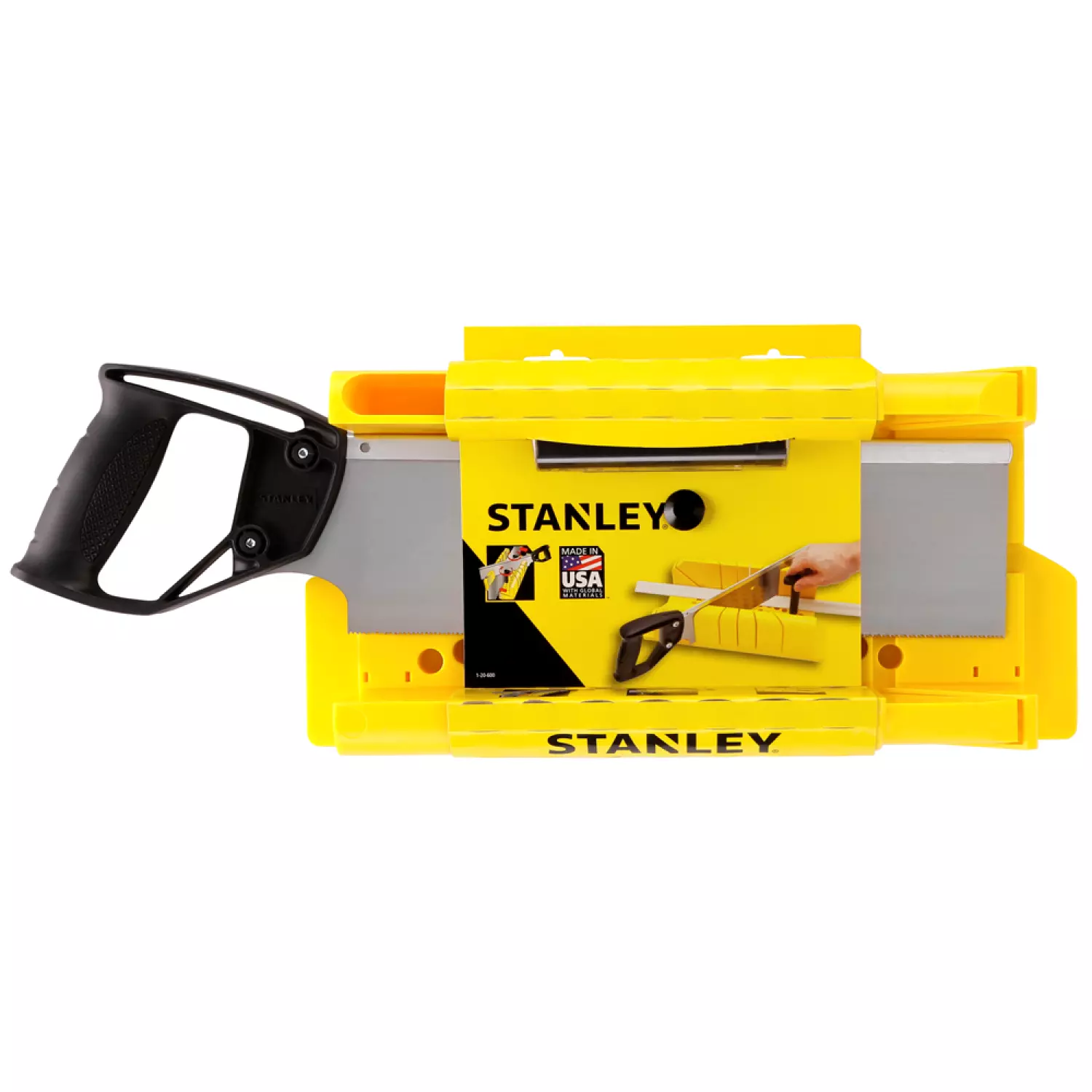 Stanley 1-20-600 Verstekbak Kunststof met Kapzaag - 220mm