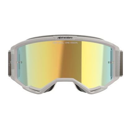 Masque cross Alpinestars VISION 5 HOLLOW IRIDIUM 2025 - Gris