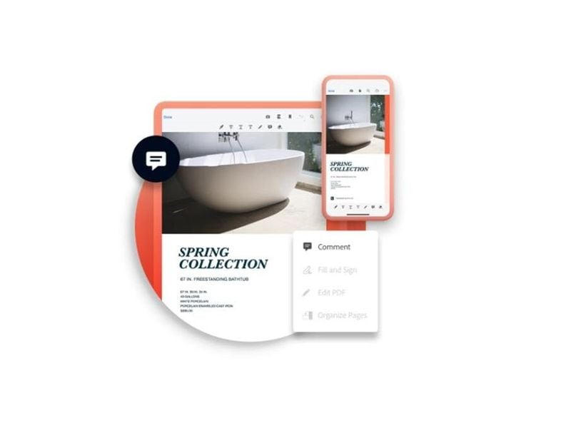 Adobe Acrobat Pro DC EDU, Vollversion, Level 2/10-49, 1 Jah Arbeiten Sie mit modernster PDF-Technologie – Auf all Ihren Geräten und an jedem Arbeitsplatz