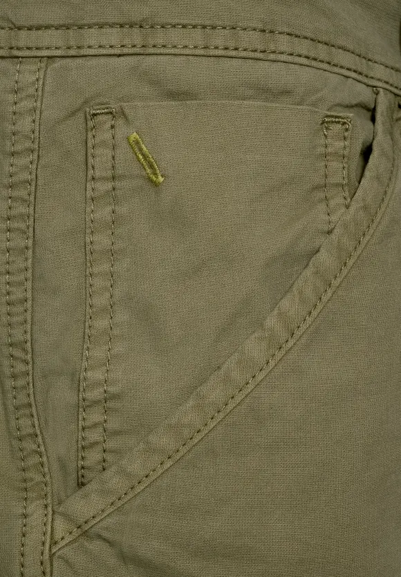 Regular Fit Cargoshorts - thyme green