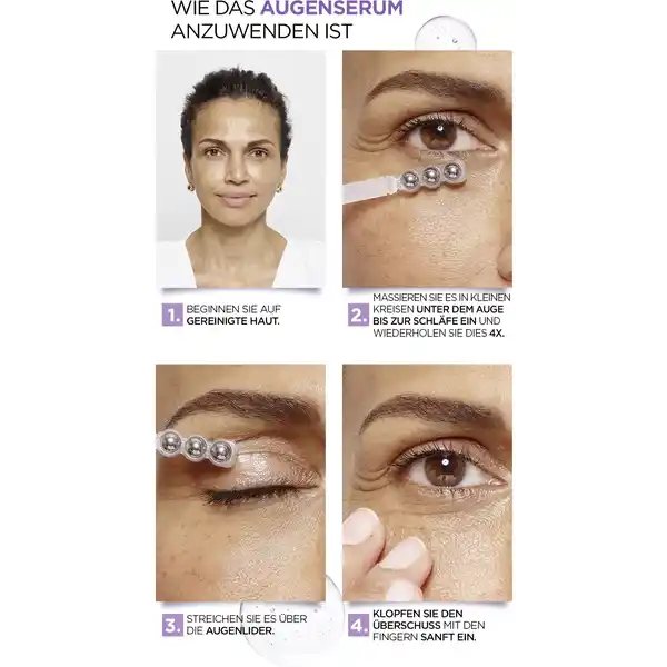 Anti-Age Augenserum Filler Hyaluronsäure + Koffein