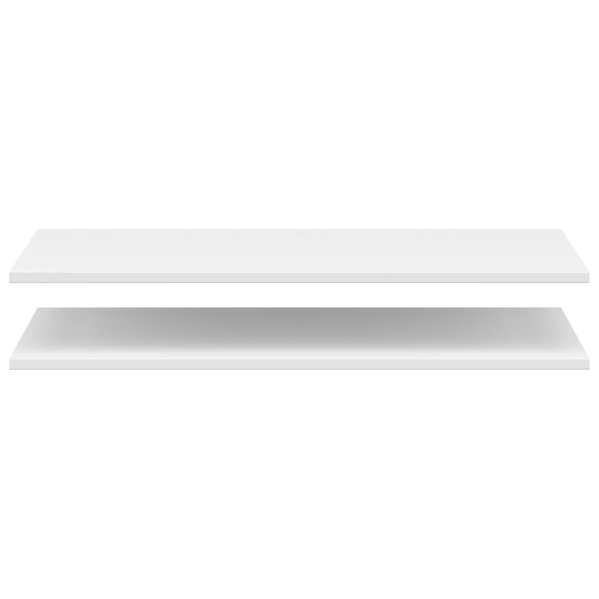 Einlegeböden Set 2-er Cabinet weiss