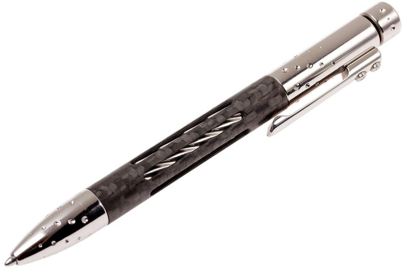 LionSteel Nyala Carbon Fiber Grey Shine pen NY-FC-GYS
