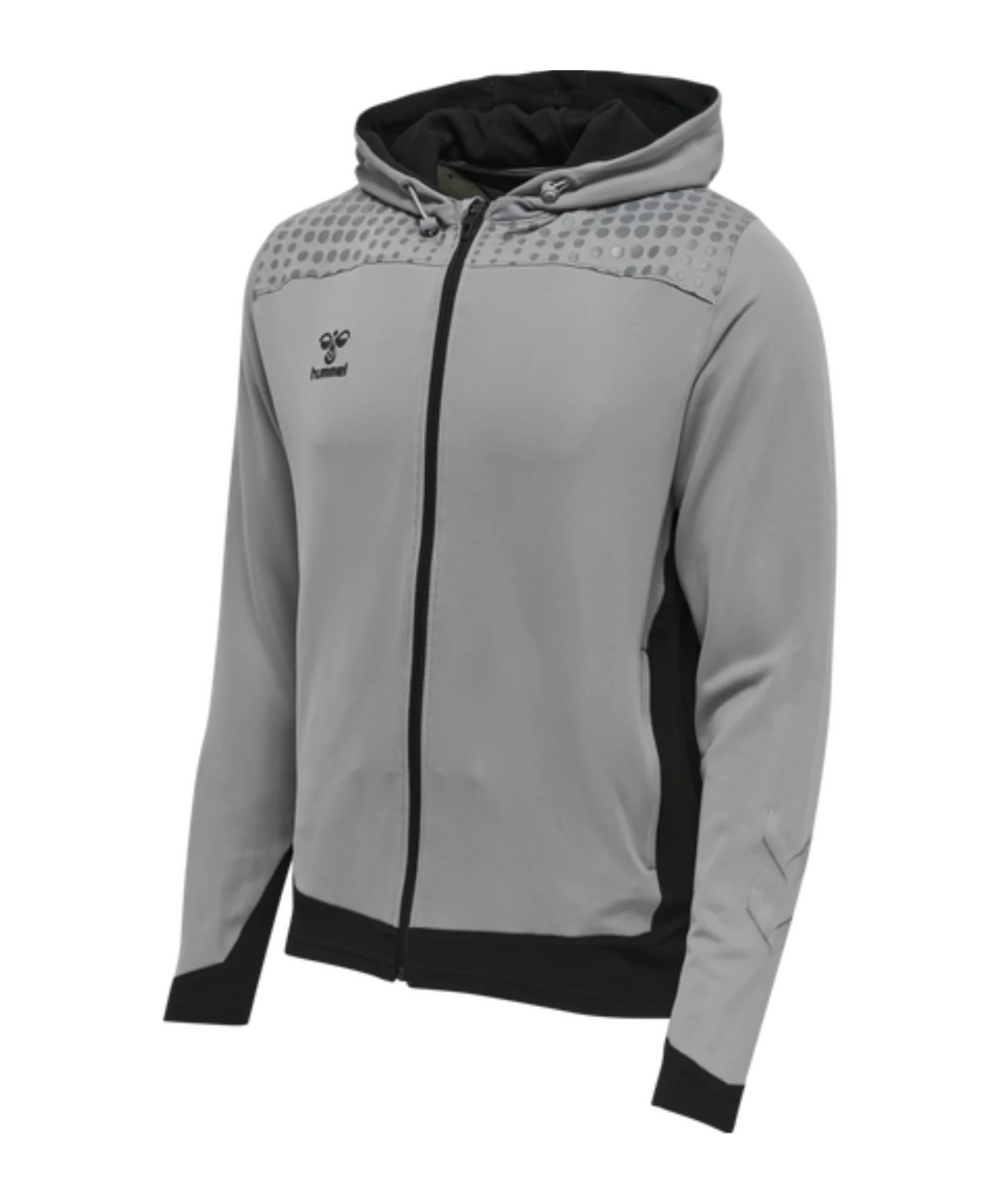 Hummel Lead Poly Hoody Grau F2006